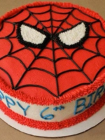 Spiderman Cream Cake