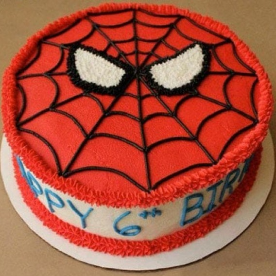 Spiderman Cream Cake - Cakes You Love