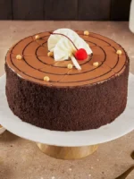 Butterscotch Cherry Topped Cake