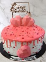 Anniversary fusion cakes