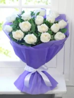 𝐁𝐞𝐚𝐮𝐭𝐢𝐟𝐮𝐥 𝐁𝐮𝐧𝐜𝐡 𝐨𝐟 𝟏𝟓 𝐖𝐡𝐢𝐭𝐞 𝐑𝐨𝐬𝐞𝐬