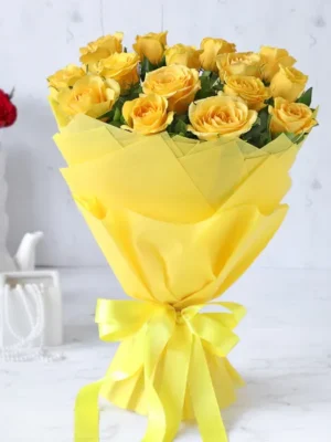 𝐁𝐨𝐮𝐪𝐮𝐞𝐭 𝐨𝐟 𝟏𝟓 𝐘𝐞𝐥𝐥𝐨𝐰 𝐑𝐨𝐬𝐞𝐬