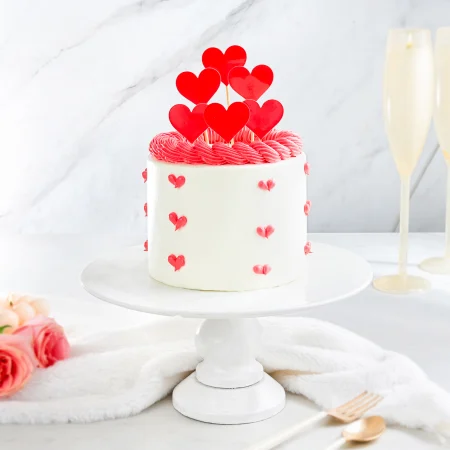 heart paradise cake