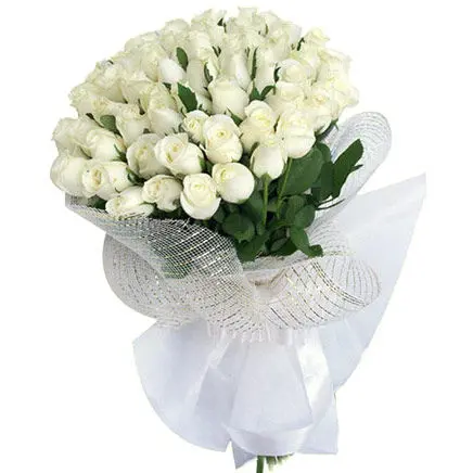 White Roses Boque