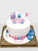 BABY STROLLER CAKE