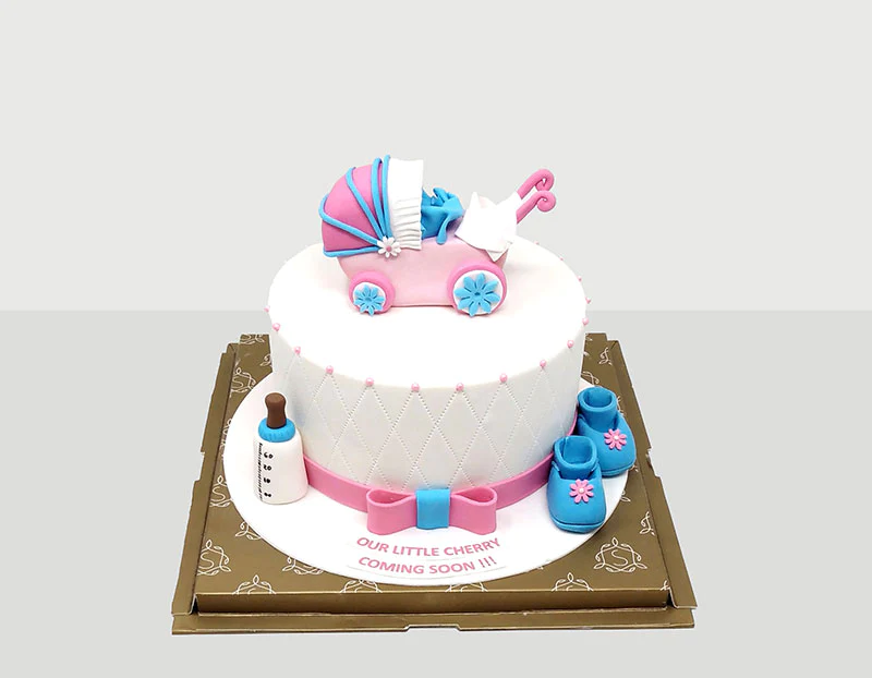 BABY STROLLER CAKE
