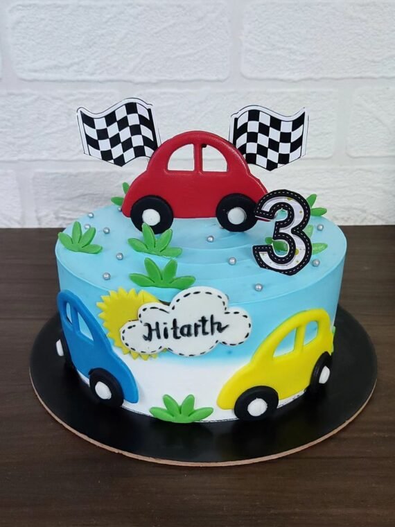 Theme cars Cakes